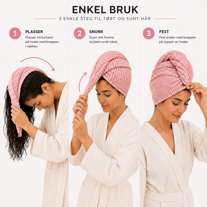Norevly™ Hårhåndkle